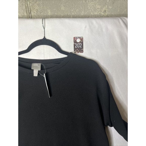 ASOS Maternity Black and White Asymmetrical Dress - Picture 7 of 8